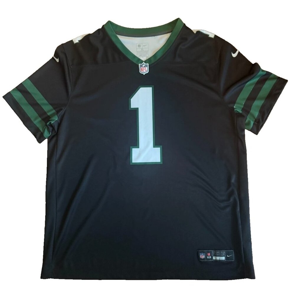 Nike NFL NY Jets Sauce Gardner Performance Dri Fit Football Jersey Men's XL